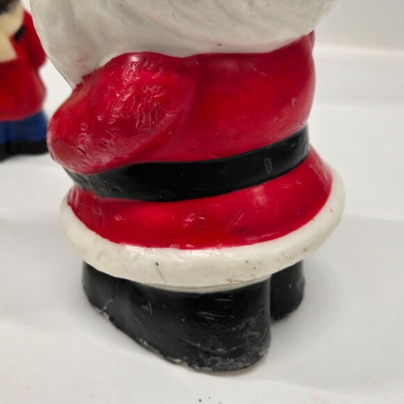 🎄 Vintage Christmas Candle Set – Snowmen, Santa & Caroler 🎄 - Picture 6 of 9